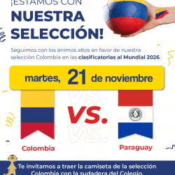 Apoya a nuestra selección (Colombia vs Paraguay)